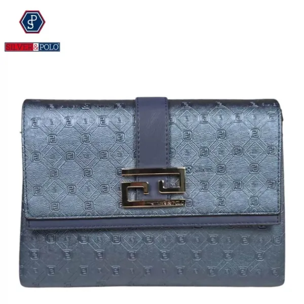 Дамска чанта SP1009-4 Silver Polo в син цвят