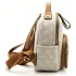 Ежедневна дамска раница SP1130-5 Silver Polo в сиво и таба