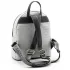 Модерна дамска сива раница SP1146-2 Silver Polo