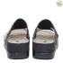 Черни дамски анатомични чехли на платформа 154161-1 Black/Grey
