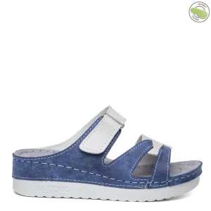 Сини дамски анатомични чехли 154707-3 Navy/Grey... Сини дамски анатомични чехли 154707-3 Navy/Grey...