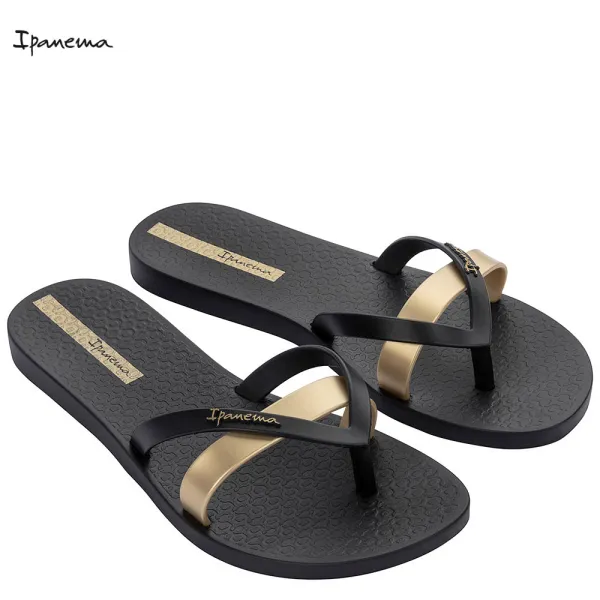Дамски джапанки IPANEMA 81805/AT156 BLACK/GOLD