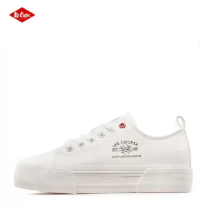 Бели дамски кецове Lee Cooper 702-25-1 PU White...