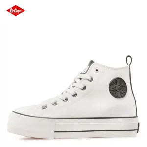 Високи бели дамски кецове Lee Cooper 702-26-1 H-PU...