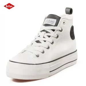 Високи бели дамски кецове Lee Cooper 702-26-1 H-PU...