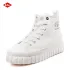 Дамски бели високи кецове Lee Cooper LC-G-702-27-1 H-PU White
