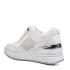 Дамски маратонки на платформа в бял цвят A6806-2 White