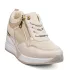 Дамски маратонки на платформа в бежов цвят A6806-3 Beige