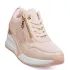 Дамски маратонки на платформа в розов цвят A6806-4 Pink