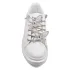 Бели дамски маратонки с брошка пеперуда D2310-2 White