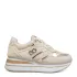 Дамски маратонки на платформа в бежово D2339-3 Beige