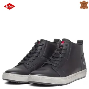 Черни мъжки високи кецове Lee Cooper LC-802-25-1 B...