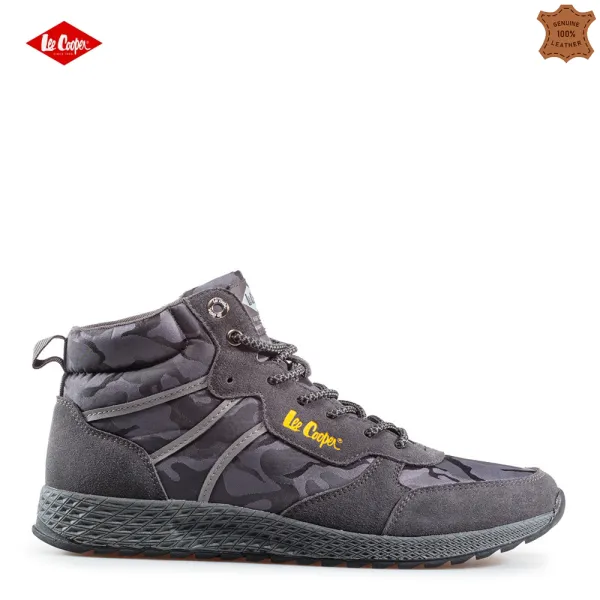 Мъжки маратонки в сиво Lee Cooper LC-902-06 Dk.Grey