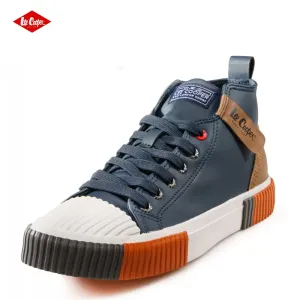 Сини високи мъжки кецове Lee Cooper 702-24-1 H-PU ...