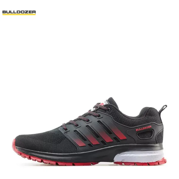 Мъжки маратонки Bulldozer G81001-1 Black/red големи номера 47/49