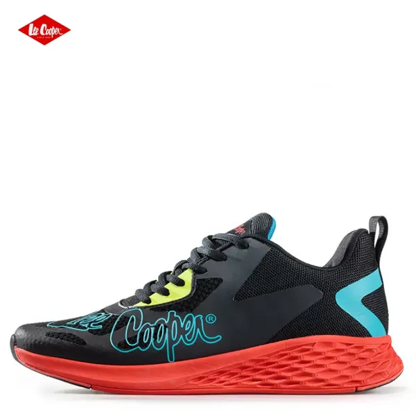 Lee Cooper мъжки маратонки L801-01-2 Black/red/lemon