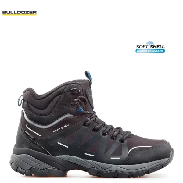 Черни мъжки спортни боти Bulldozer 82055-1 Black
