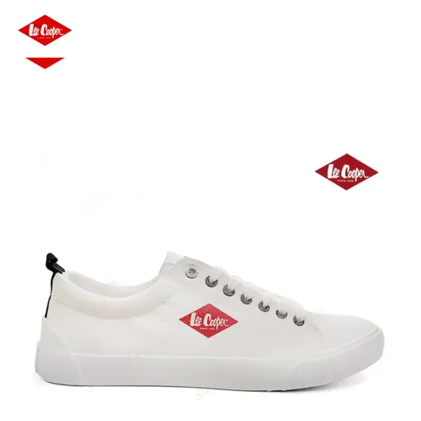 Мъжки кецове Lee Cooper от текстил L211-10-2 White бели