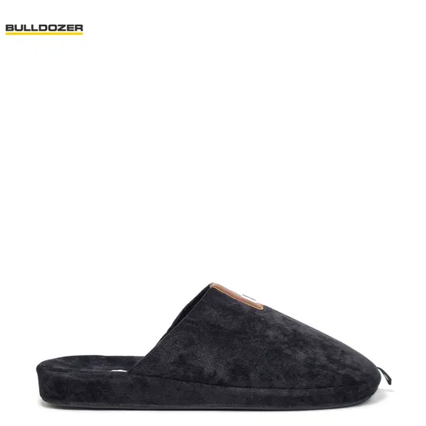 Унисекс домашни пантофи Bulldozer в черно P212-9 Black