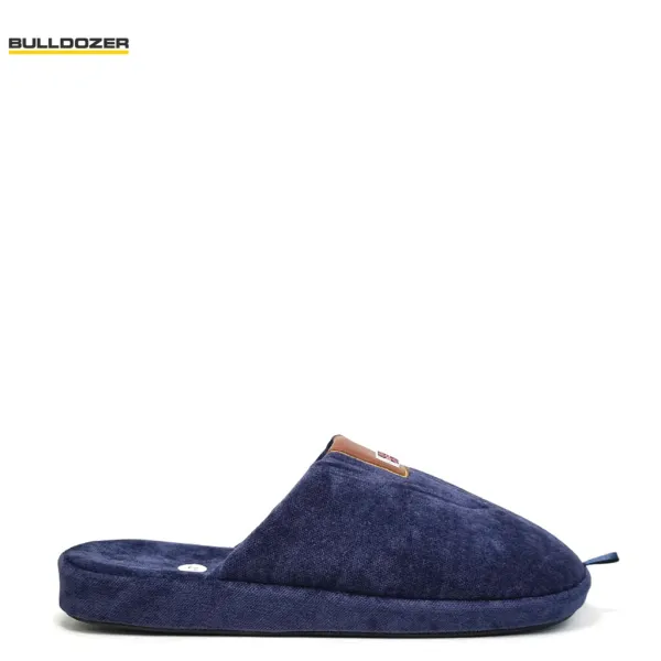 Унисекс домашни пантофи Bulldozer в синьо P212-9 Black