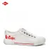 Унисекс бели кецове от текстил Lee Cooper LC211-12-3 White