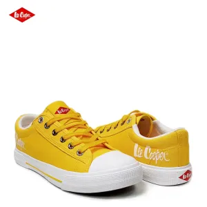 Жълти дамски кецове от текстил Lee Cooper LC211-12...