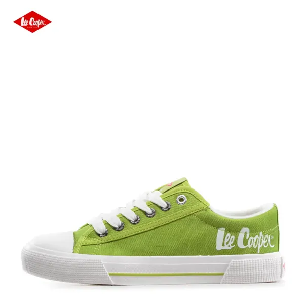 Зелени дамски кецове от текстил Lee Cooper LC211-12-7 Green