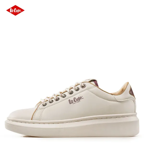 Бежови дамски кожени кецове Lee Cooper 902-08-2 L.Beige