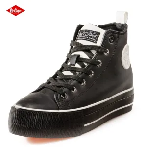 Високи черни дамски кецове Lee Cooper 702-26-2 H-P...