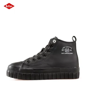 Дамски черни високи кецове Lee Cooper LC-G-702-27-...