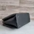 Дамска елегантна чанта от ефектна кожа в черно N73101-1