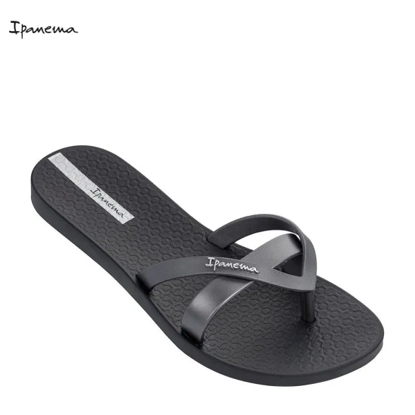 Дамски джапанки IPANEMA 81805/24145 BLACK/SILVER