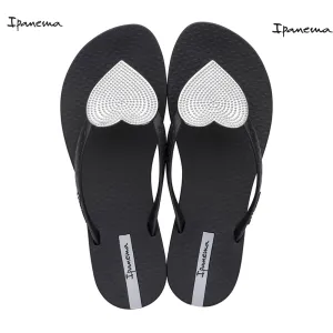 Дамски джапанки IPANEMA 82120/20728 BLACK/SILVER ч...