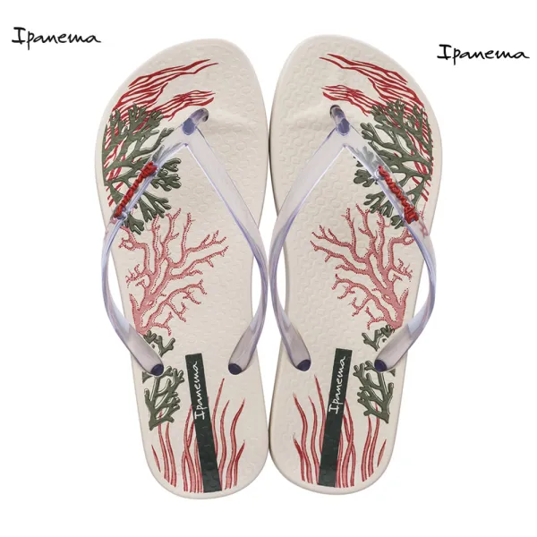 Дамски джапанки IPANEMA 82895/25278 BEIGE/CLEAR/GREEN бежови