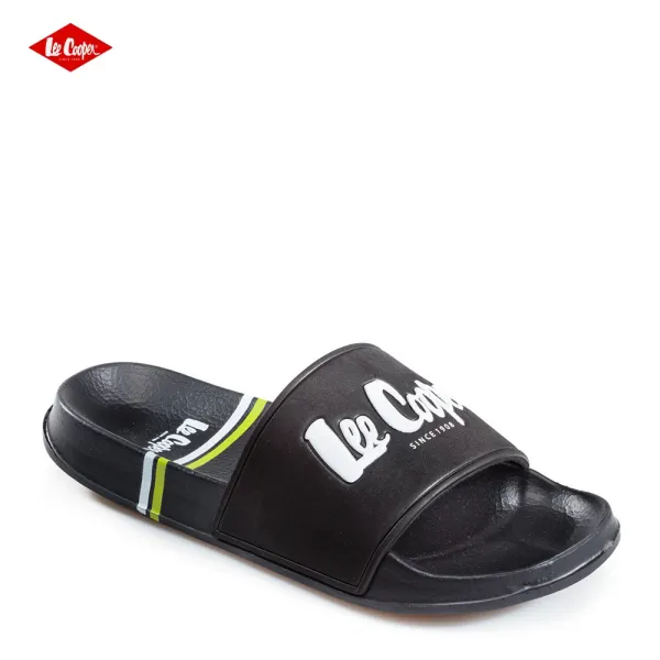 Черни мъжки чехли Lee Cooper LC S-801-18-2 Black/White