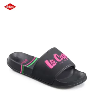 Черни дамски чехли Lee Cooper LC S-801-18 Black/Fu...