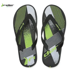 Мъжки джапанки RIDER 83419/AH974 BLACK/BLACK/GREEN...