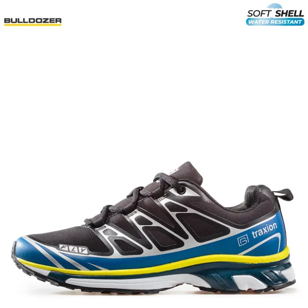 Черни мъжки маратонки Bulldozer 20905-1 Black/Royal blue
