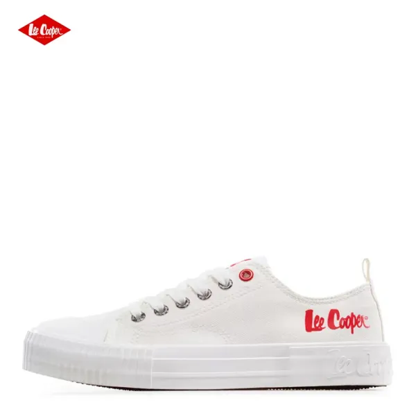 Бели мъжки гуменки Lee Cooper 801-11-3 White