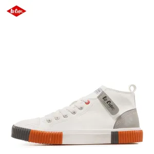 Бели високи мъжки кецове Lee Cooper 702-24-2 H-PU ...