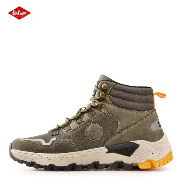 Мъжки спортни боти в цвят каки Lee Cooper 702-20-2 Khaki