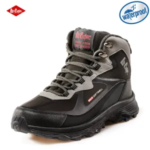 Мъжки спортни боти в черно и сиво Lee Cooper 702-2...